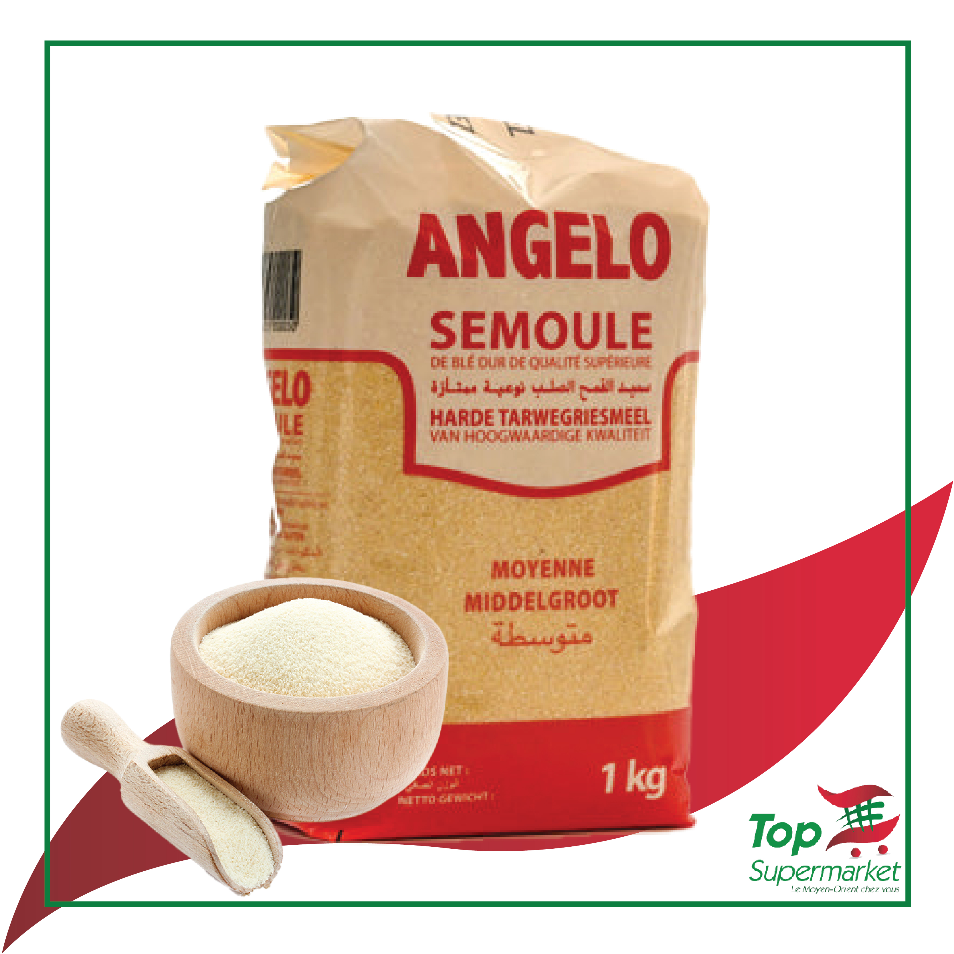 Angelo semoule moyenne 1KG